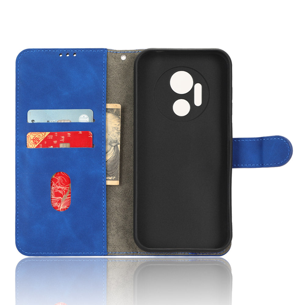 PU Leather Shell for Doogee X97 / X97 Pro Wallet Stand Case Skin-touch Protective Phone Cover