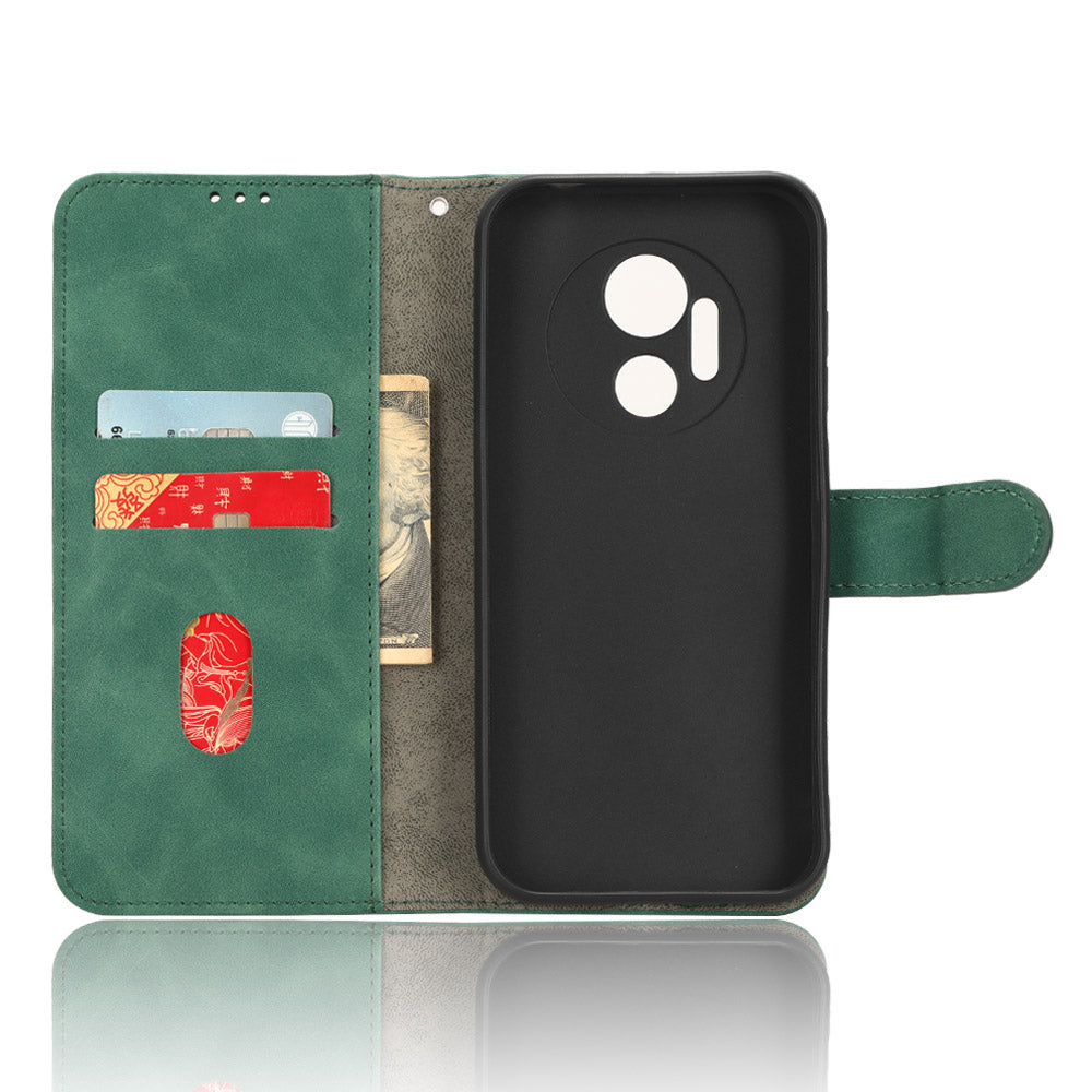 PU Leather Shell for Doogee X97 / X97 Pro Wallet Stand Case Skin-touch Protective Phone Cover