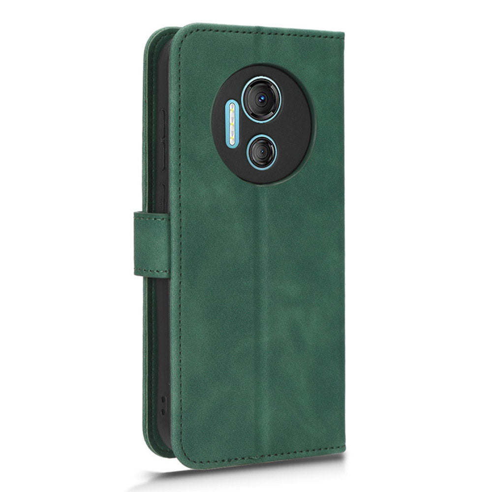 PU Leather Shell for Doogee X97 / X97 Pro Wallet Stand Case Skin-touch Protective Phone Cover