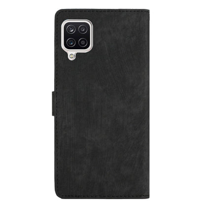 For Samsung Galaxy A22 4G (EU Version) PU Leather Wallet Protective Shell Skin-touch Flip Stand Phone Case