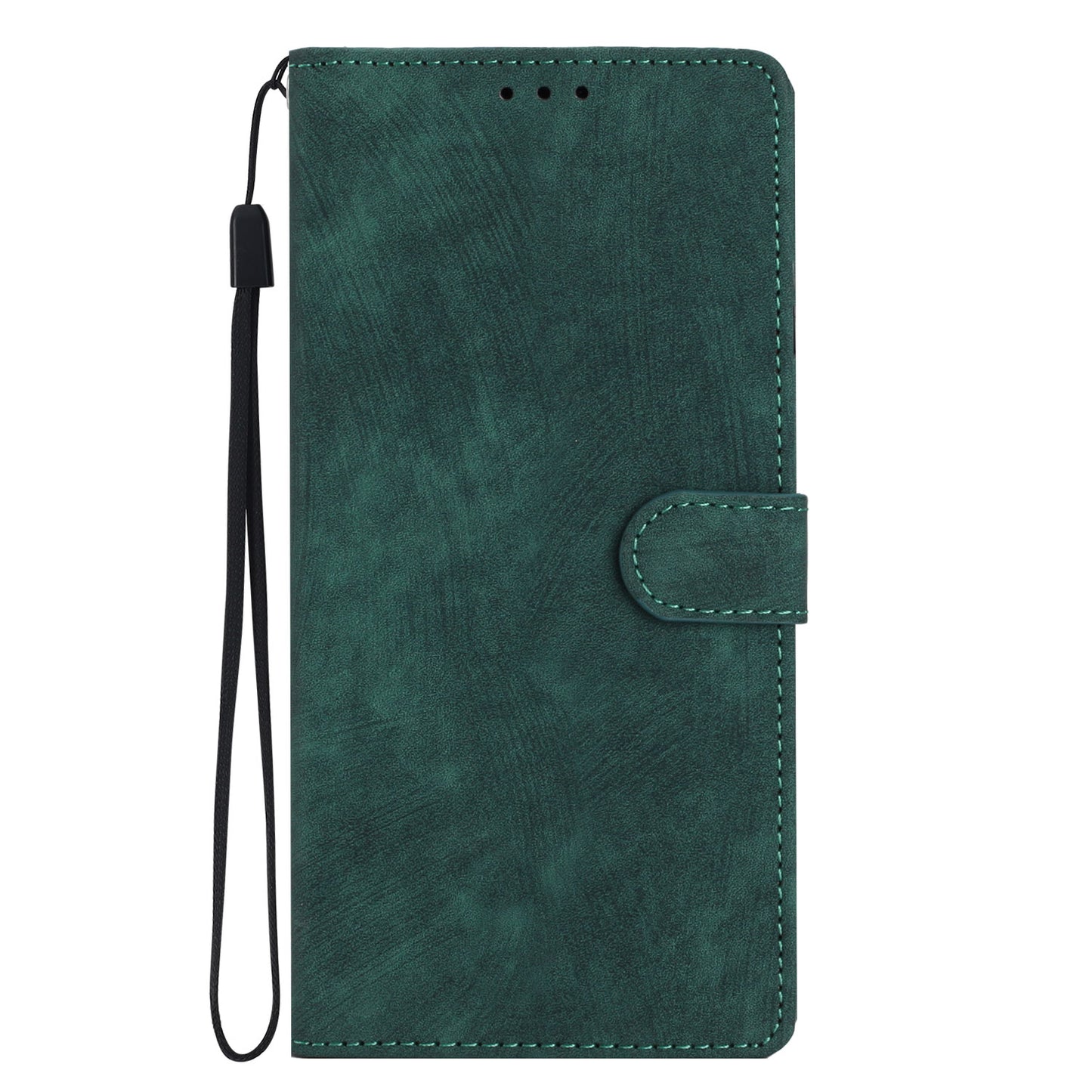 For Samsung Galaxy A22 4G (EU Version) PU Leather Wallet Protective Shell Skin-touch Flip Stand Phone Case