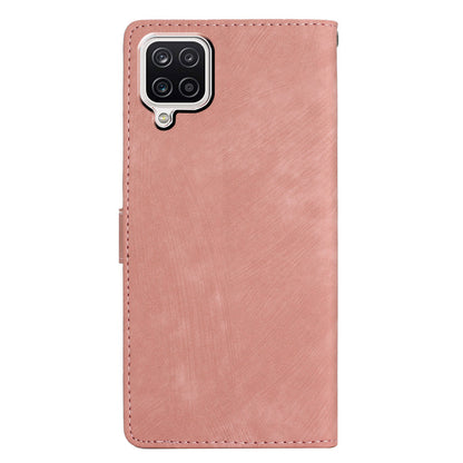 For Samsung Galaxy A22 4G (EU Version) PU Leather Wallet Protective Shell Skin-touch Flip Stand Phone Case