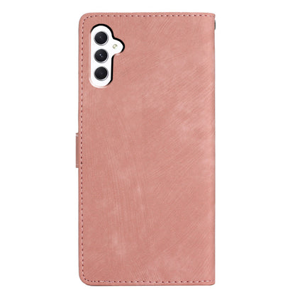For Samsung Galaxy A34 5G Full Protection Cover Skin-touch Stand Leather Wallet Phone Case