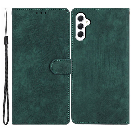 For Samsung Galaxy A54 5G PU Leather Protective Shell Skin-touch Flip Stand Wallet Mobile Case