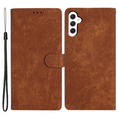 For Samsung Galaxy A54 5G PU Leather Protective Shell Skin-touch Flip Stand Wallet Mobile Case