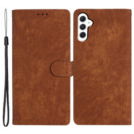 For Samsung Galaxy A54 5G PU Leather Protective Shell Skin-touch Flip Stand Wallet Mobile Case