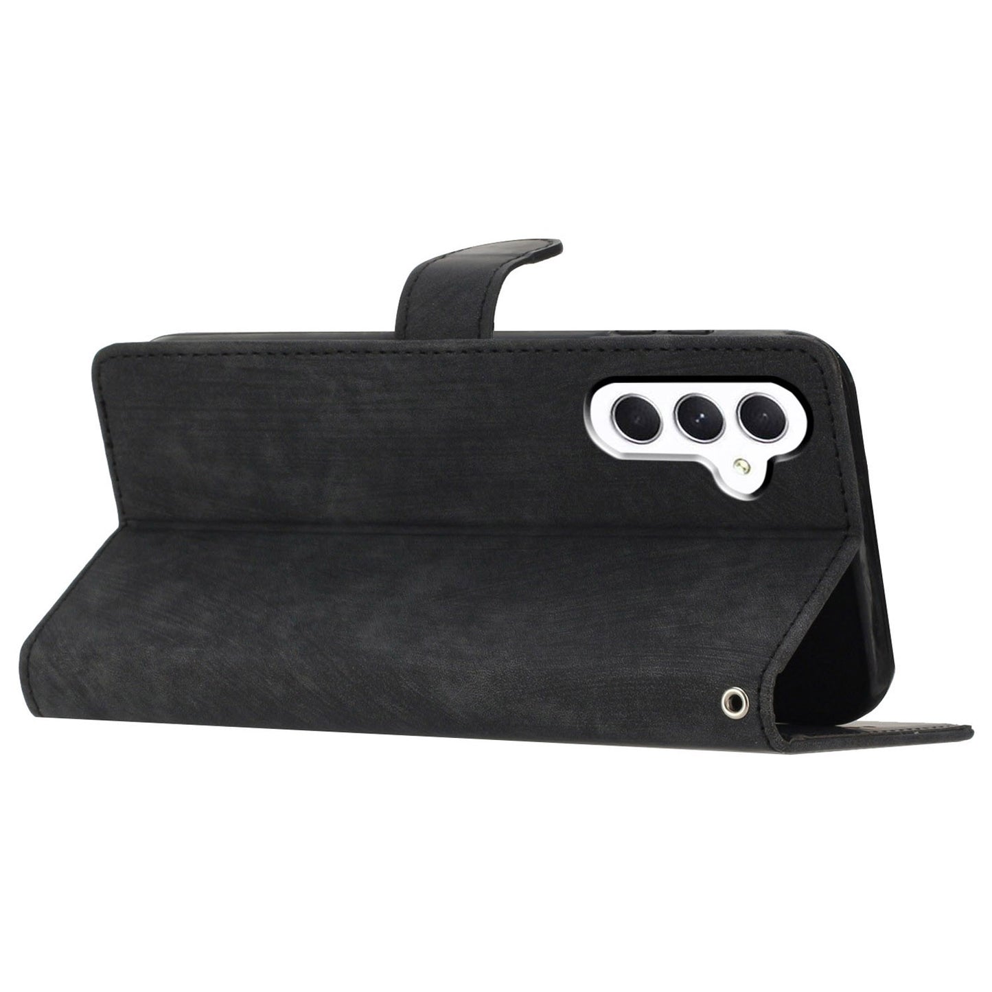 For Samsung Galaxy A54 5G PU Leather Protective Shell Skin-touch Flip Stand Wallet Mobile Case