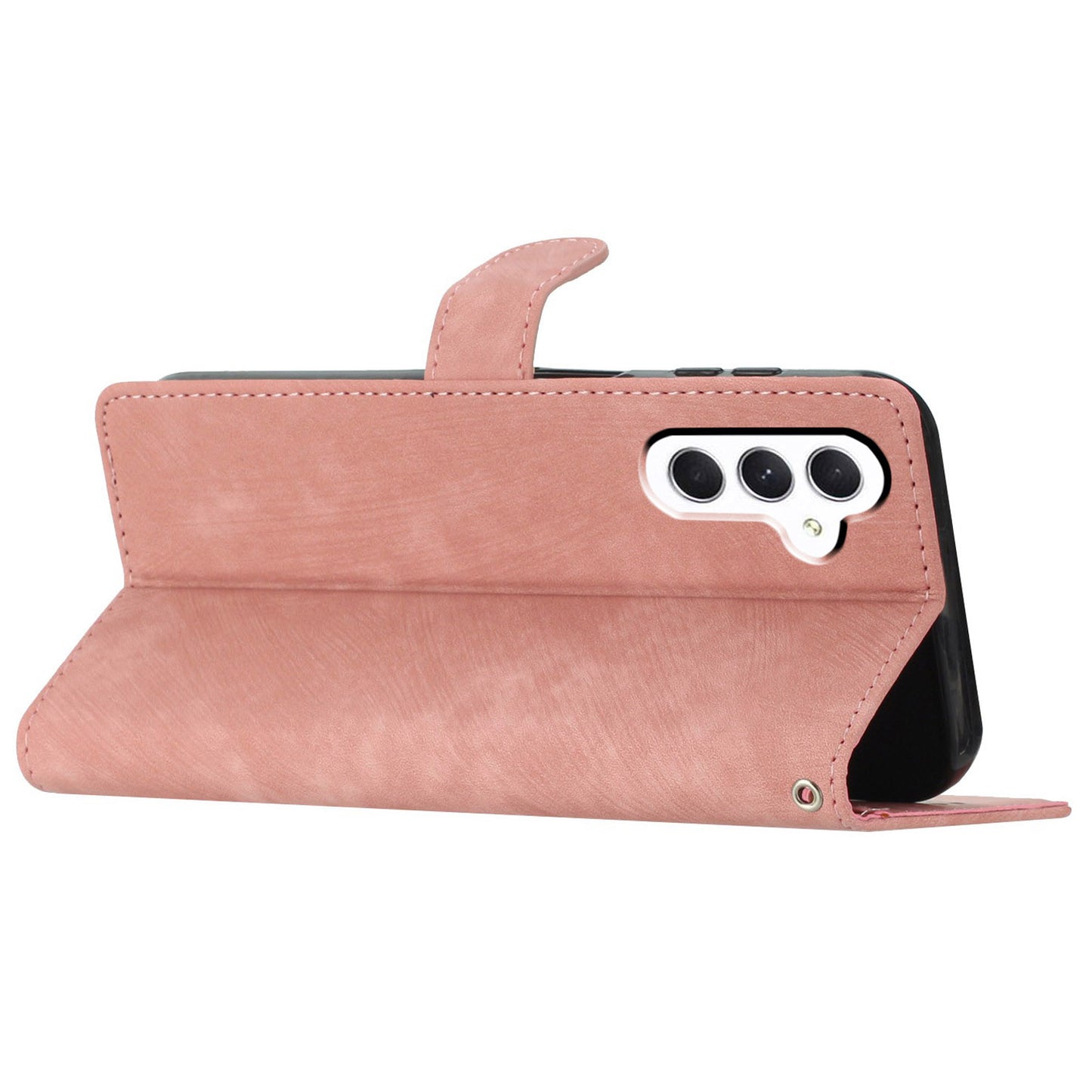 For Samsung Galaxy A54 5G PU Leather Protective Shell Skin-touch Flip Stand Wallet Mobile Case