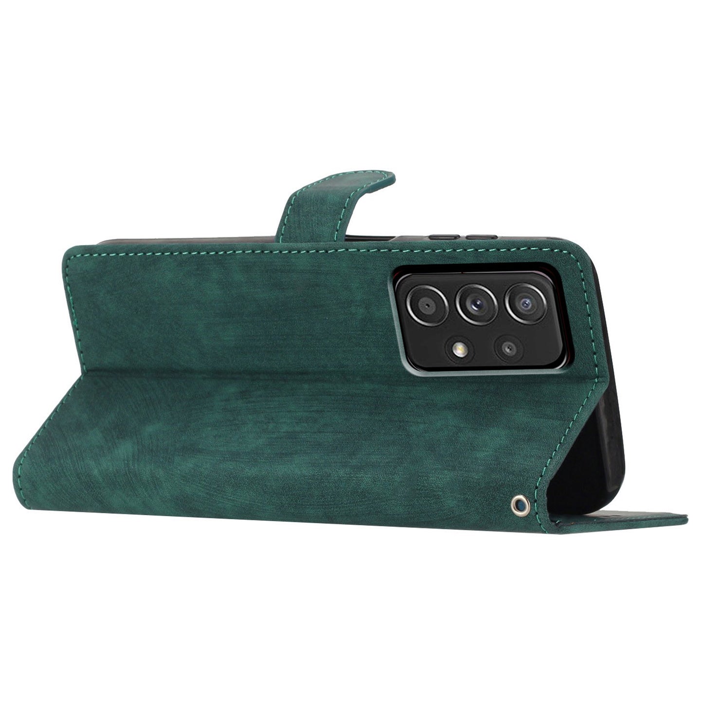 For Samsung Galaxy A23 5G (Global Version) / A23 4G Skin-touch Flip Stand Phone Case PU Leather Wallet Anti-drop Shell