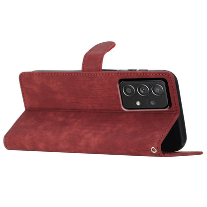 For Samsung Galaxy A23 5G (Global Version) / A23 4G Skin-touch Flip Stand Phone Case PU Leather Wallet Anti-drop Shell