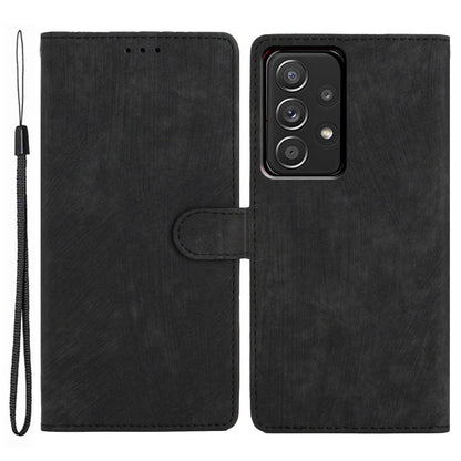 For Samsung Galaxy A53 5G Skin-touch PU Leather Wallet Stand Phone Case Full Protection Shell