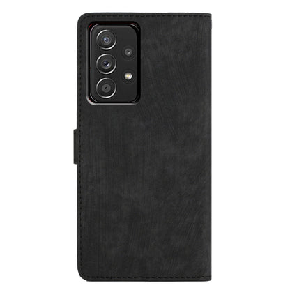 For Samsung Galaxy A53 5G Skin-touch PU Leather Wallet Stand Phone Case Full Protection Shell