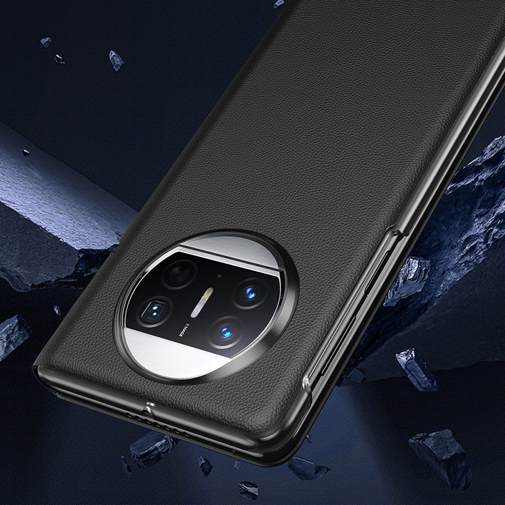 For Huawei Mate X3 5G Full Protection Cell Phone Case PU Leather+PC Phone Cover