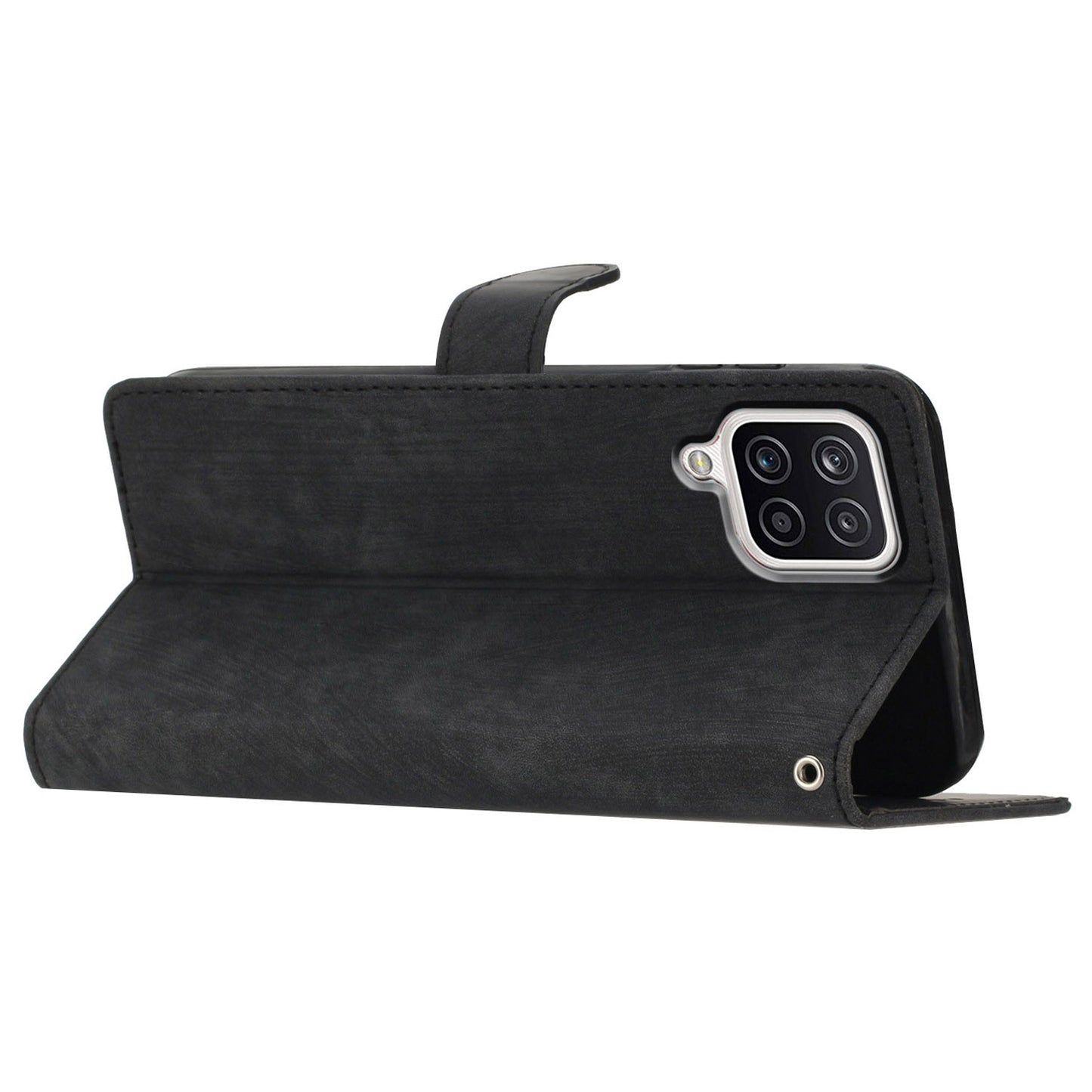 Phone Case for Samsung Galaxy A42 5G , Skin-touch Leather Wallet Stand Full Protection Cover