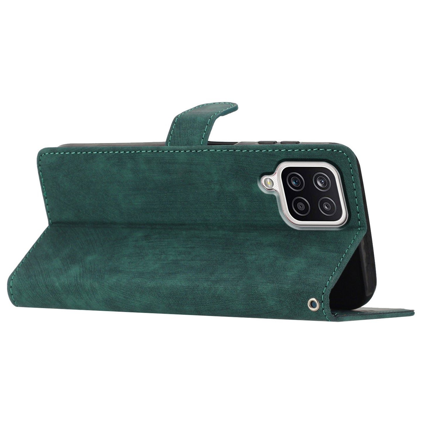 Phone Case for Samsung Galaxy A42 5G , Skin-touch Leather Wallet Stand Full Protection Cover