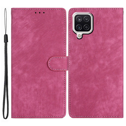 Phone Case for Samsung Galaxy A42 5G , Skin-touch Leather Wallet Stand Full Protection Cover
