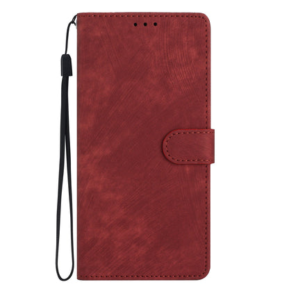 For Motorola Moto G52 4G / G82 5G Skin-touch Leather Wallet Shell Folding Stand Phone Case
