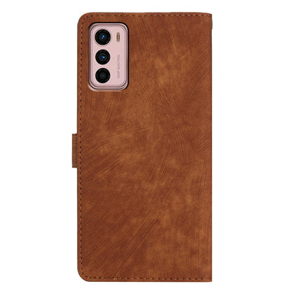 For Motorola Moto G42 4G Anti-Drop PU Leather Cover Skin-Touch Wallet Phone Case with Stand