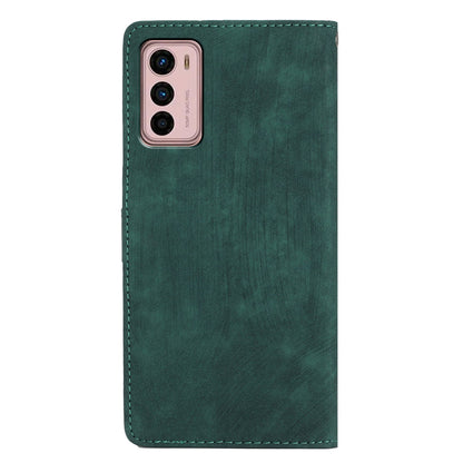 For Motorola Moto G42 4G Anti-Drop PU Leather Cover Skin-Touch Wallet Phone Case with Stand