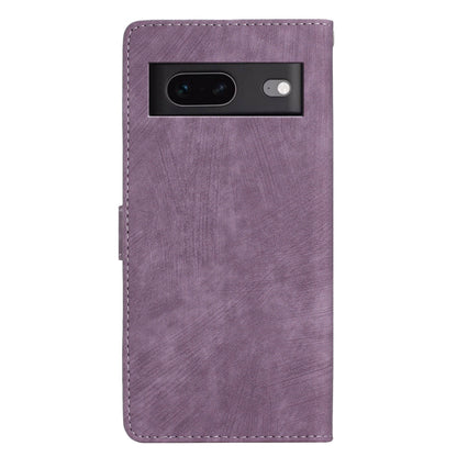 For Google Pixel 7 5G Phone Case Shockproof PU Leather Flip Cover Skin-Touch Wallet Phone Shell