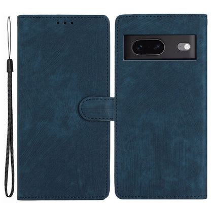 For Google Pixel 7 5G Phone Case Shockproof PU Leather Flip Cover Skin-Touch Wallet Phone Shell
