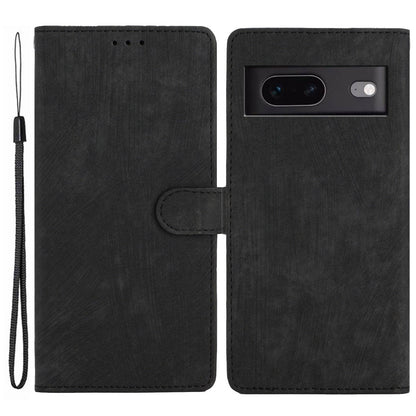 For Google Pixel 7 5G Phone Case Shockproof PU Leather Flip Cover Skin-Touch Wallet Phone Shell