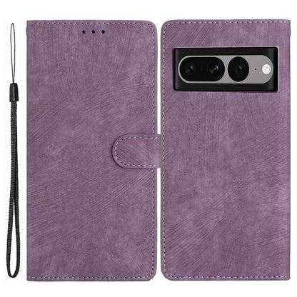 For Google Pixel 7 Pro 5G PU Leather+TPU Wallet Cover Skin-touch Stand Magnetic Phone Case