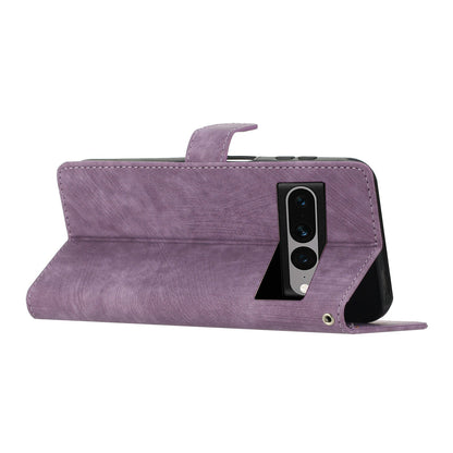 For Google Pixel 7 Pro 5G PU Leather+TPU Wallet Cover Skin-touch Stand Magnetic Phone Case