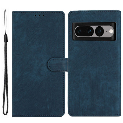 For Google Pixel 7 Pro 5G PU Leather+TPU Wallet Cover Skin-touch Stand Magnetic Phone Case