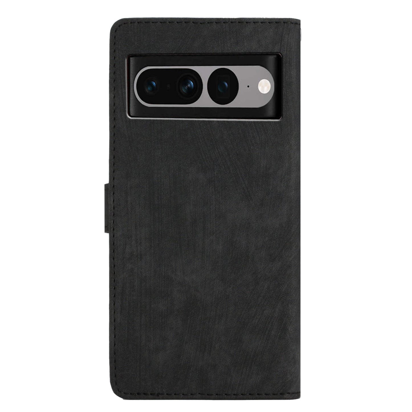 For Google Pixel 7 Pro 5G PU Leather+TPU Wallet Cover Skin-touch Stand Magnetic Phone Case