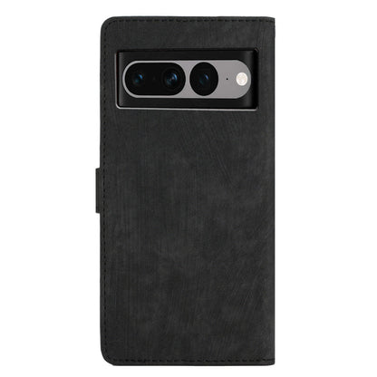 For Google Pixel 7 Pro 5G PU Leather+TPU Wallet Cover Skin-touch Stand Magnetic Phone Case