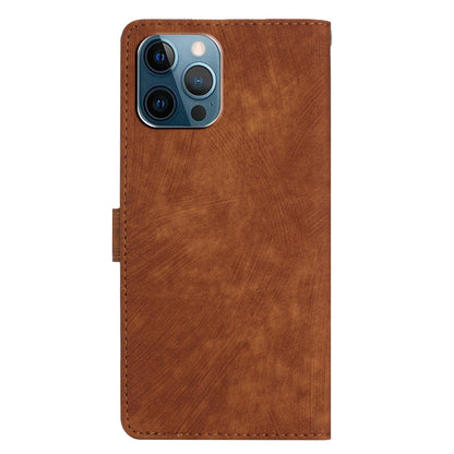 Solid Color Shell for iPhone 13 Pro Max 6.7 inch Skin-touch PU Leather Stand Wallet Phone Case