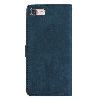 For iPhone 7 / 8 / SE (2020) / SE (2022) PU Leather Solid Color Cover Skin-touch Stand Wallet Phone Case