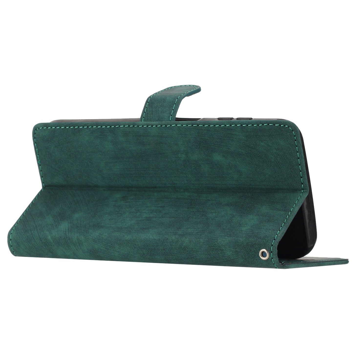 For iPhone 7 / 8 / SE (2020) / SE (2022) PU Leather Solid Color Cover Skin-touch Stand Wallet Phone Case