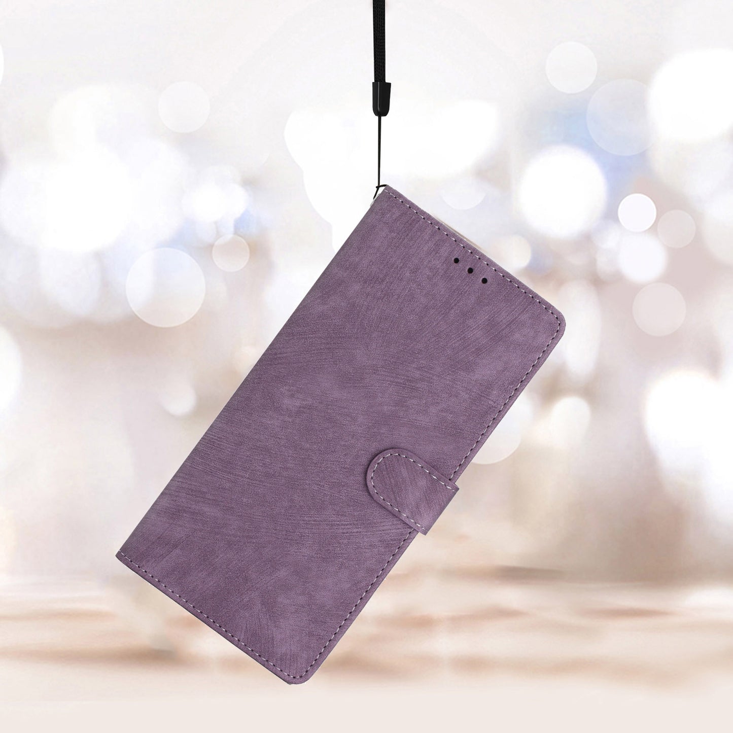 For Xiaomi 13 Lite / Civi 2 5G Solid Color Leather Wallet Cover Skin-touch Stand Cell Phone Case