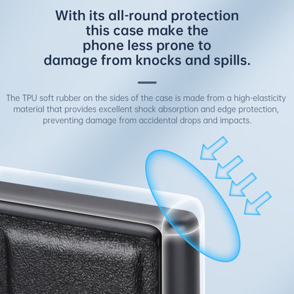 TPU PU Leather Case for Samsung Galaxy S23 Ultra 5G Anti-Drop Protective Cell Phone Shell with Lens Cover Kickstand