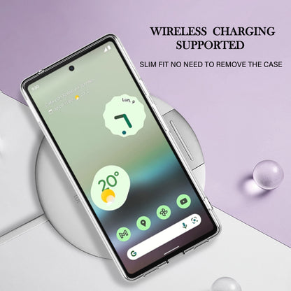 YB IMD Series-16 Style E For Google Pixel 6a IMD Marble Pattern Phone Case 2.0mm Anti-drop TPU Cover