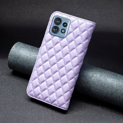 BINFEN COLOR BF Style-14 for Motorola Edge 40 Pro 5G / Moto X40 5G Phone Case Stand PU Leather Wallet Phone Cover