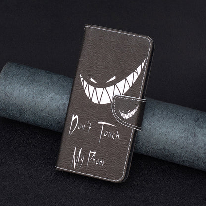 For Motorola Edge 40 Pro 5G / Moto X40 5G Pattern Printing PU Leather Phone Case Wallet Shell with Stand