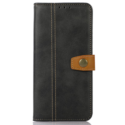 For Google Pixel 8 5G PU Leather Wallet Stand Case Calf Texture Protective Phone Cover