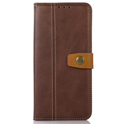 For Google Pixel 8 5G PU Leather Wallet Stand Case Calf Texture Protective Phone Cover