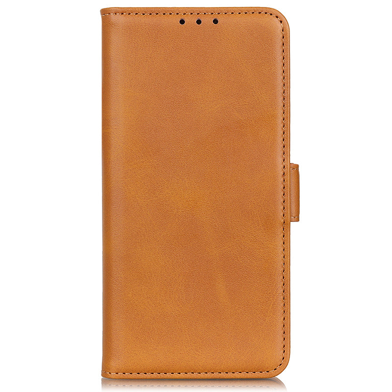 For Google Pixel 8 Cowhide Texture Leather Stand Wallet Case Shockproof Protective Phone Cover