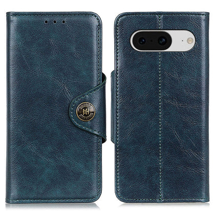 KHAZHEN for Google Pixel 8 Phone Stand Case Drop Resistant PU Leather Wallet Cover
