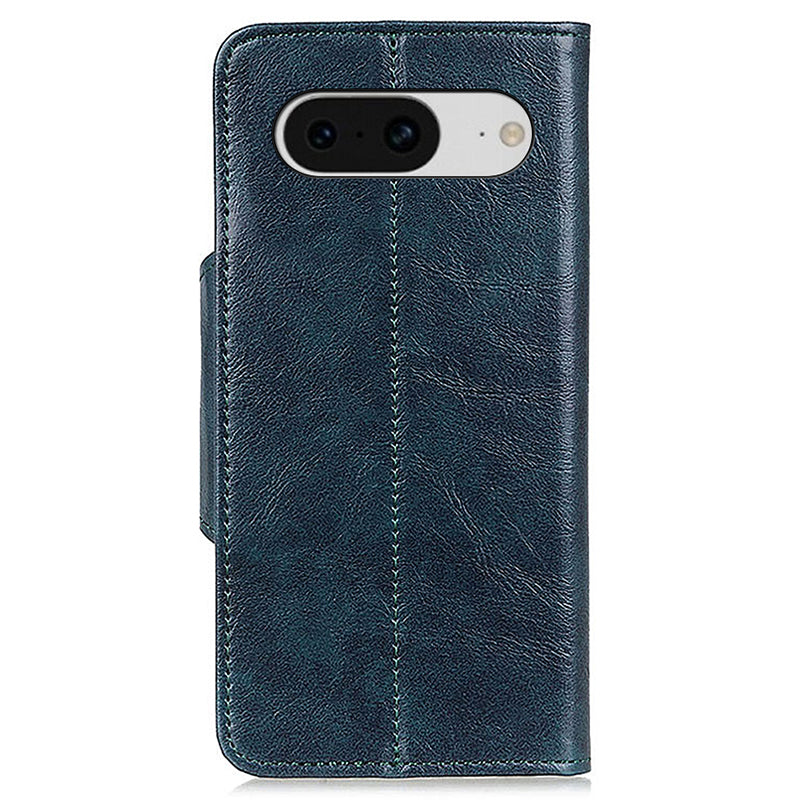 KHAZHEN for Google Pixel 8 Phone Stand Case Drop Resistant PU Leather Wallet Cover