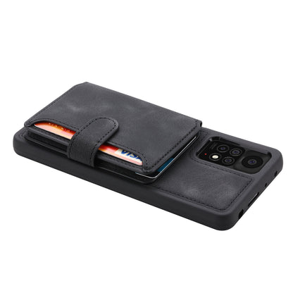 For Xiaomi Redmi Note 11 Pro 4G (MediaTek) / 5G (Qualcomm) / Note 12 Pro 4G Kickstand Phone Case RFID Blocking Wallet Cover