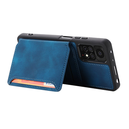 For Xiaomi Redmi Note 11 Pro 4G (MediaTek) / 5G (Qualcomm) / Note 12 Pro 4G Kickstand Phone Case RFID Blocking Wallet Cover