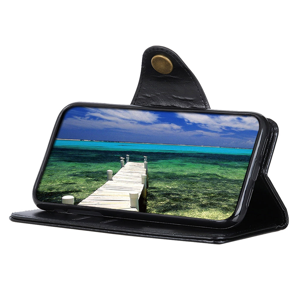 KHAZHEN for Google Pixel 8 Pro Anti-scratch Phone Stand Case PU Leather Wallet Cover