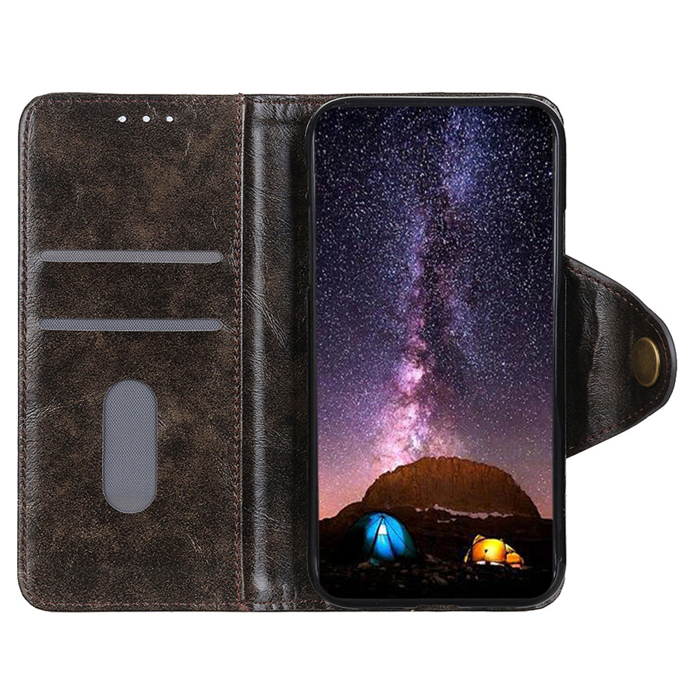 KHAZHEN for Google Pixel 8 Pro Anti-scratch Phone Stand Case PU Leather Wallet Cover