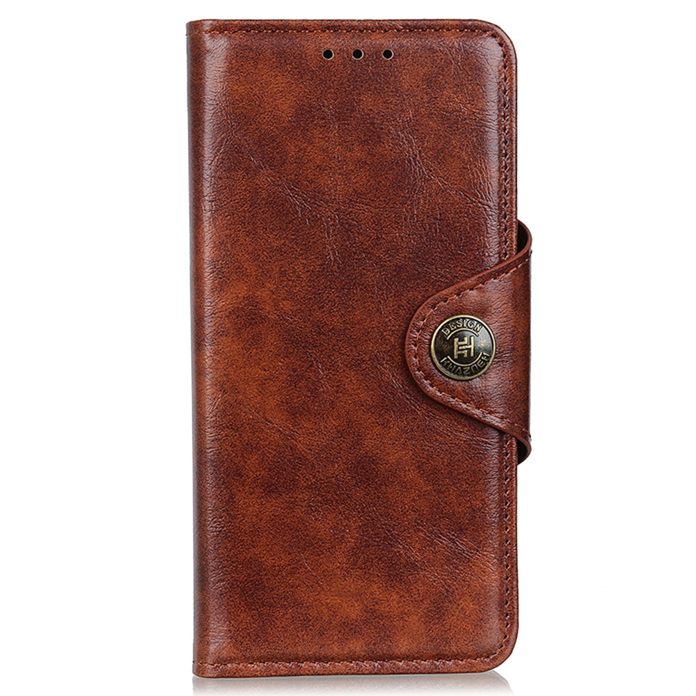 KHAZHEN for Google Pixel 8 Pro Anti-scratch Phone Stand Case PU Leather Wallet Cover