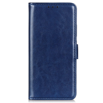 Phone Cover for Google Pixel 8 Pro PU Leather+TPU Wallet Crazy Horse Texture Cellphone Case